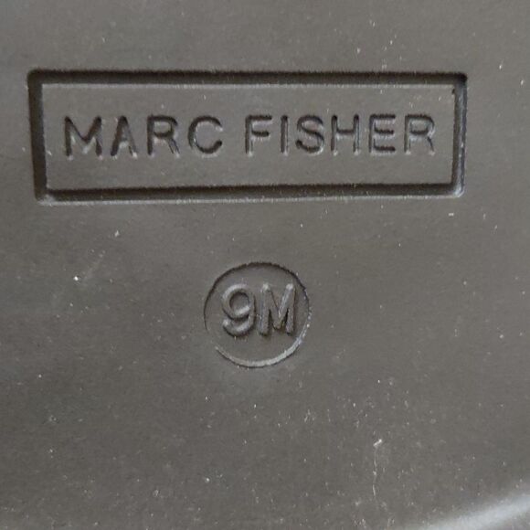 New Marc Fisher Women's Size 9M Hiking Boot Gorpcore Lace up Tan Suede Lace up - Picture 8 of 9